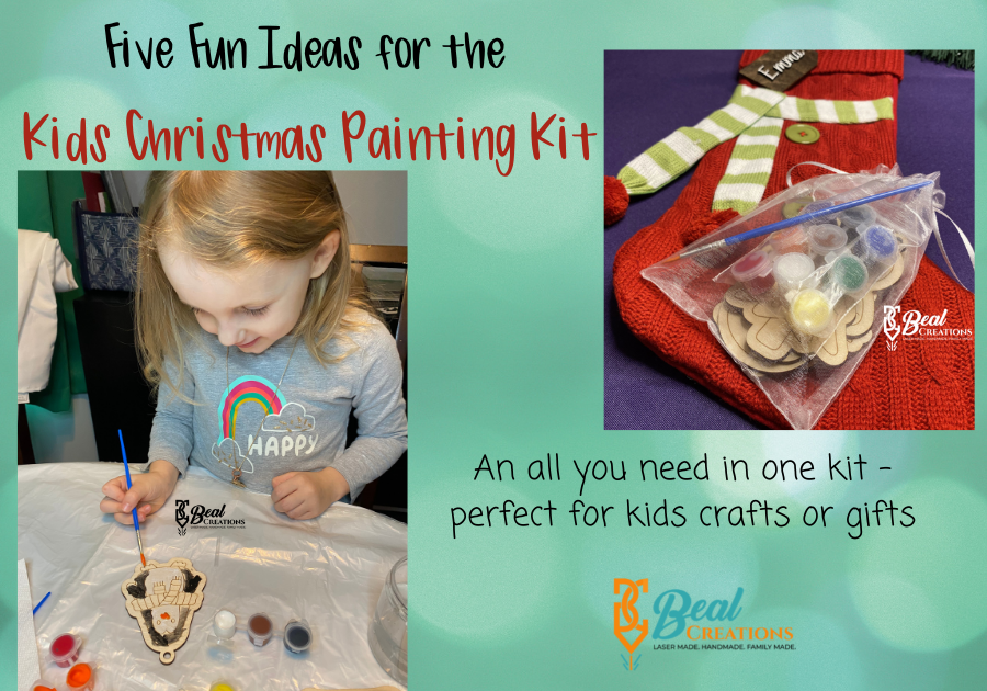 Five Fun Ideas for the Kids Christmas Painting Kit 2