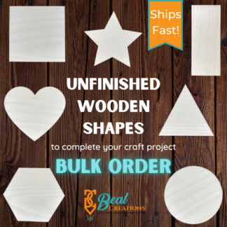 Wooden and Acrylic Blanks