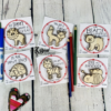 Kids Valentine's Cards to Color 1