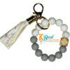 Silicone Wristlet Gray