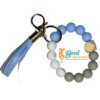 Silicone Wristlet Sky Blue