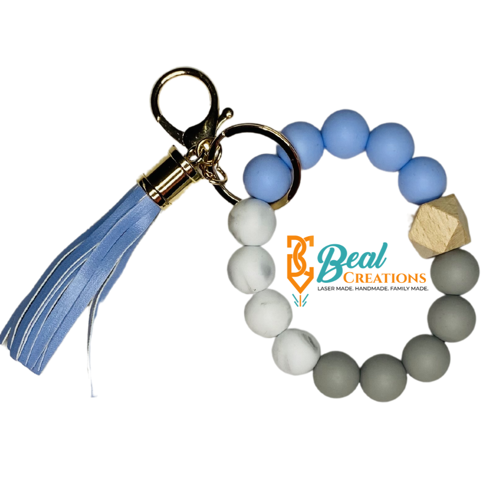 Silicone Wristlet Sky Blue