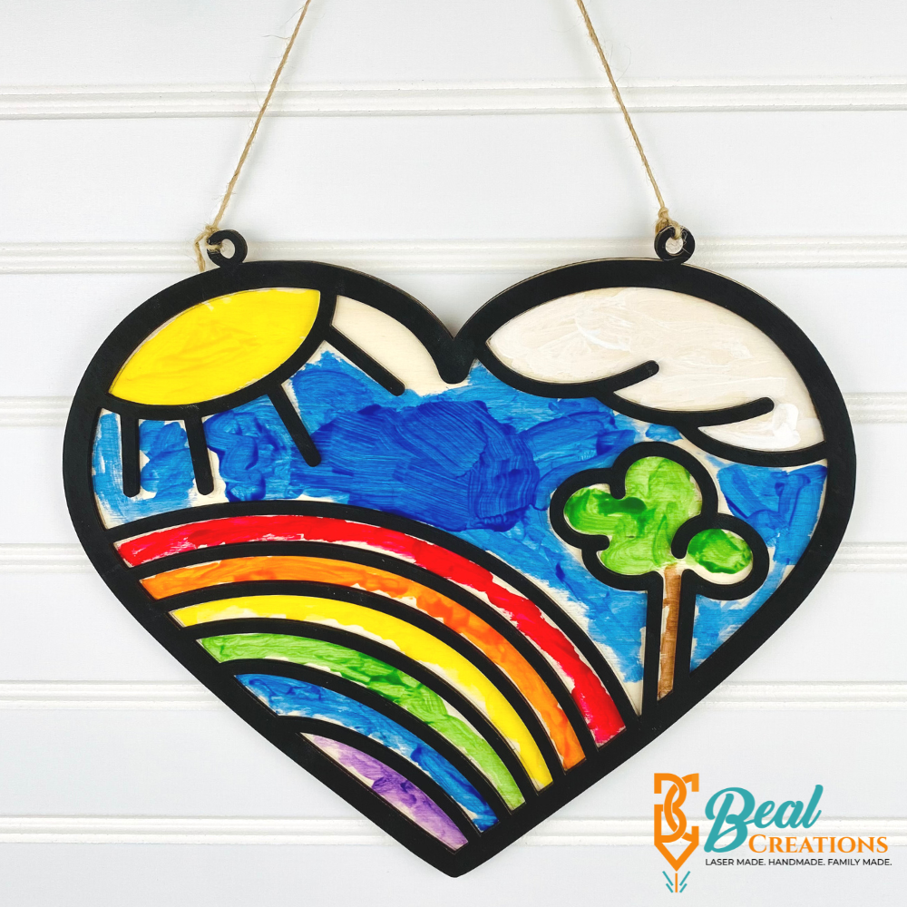 Rainbow Heart DIY Kit 2