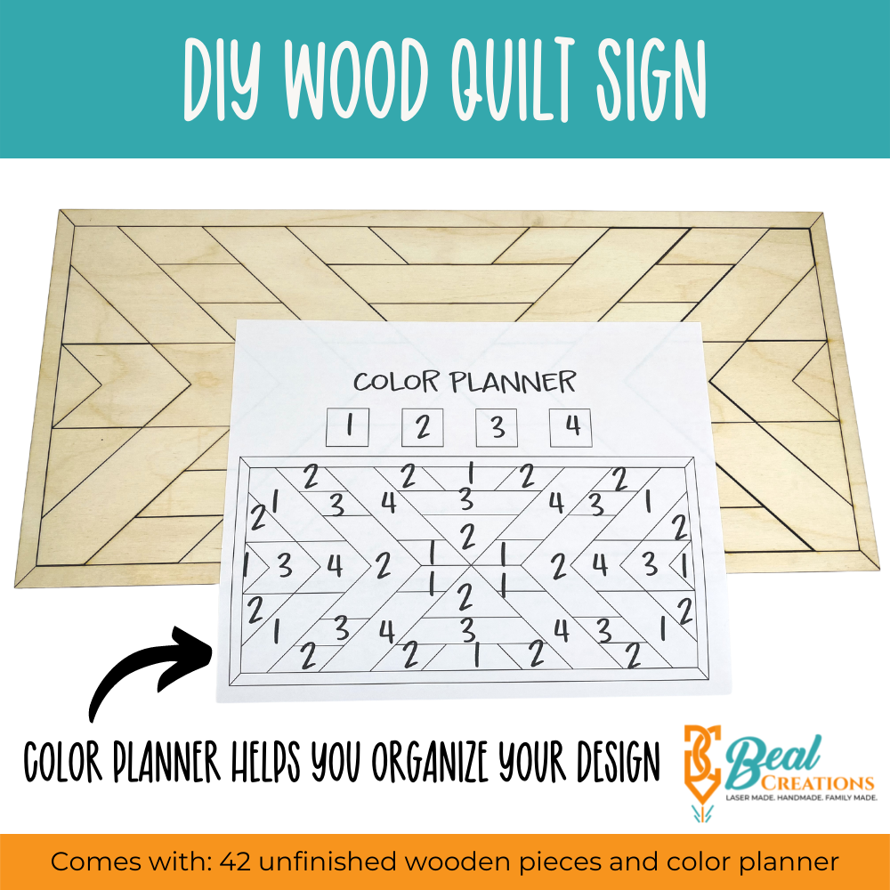 DIY Wood Quilt Sign 2