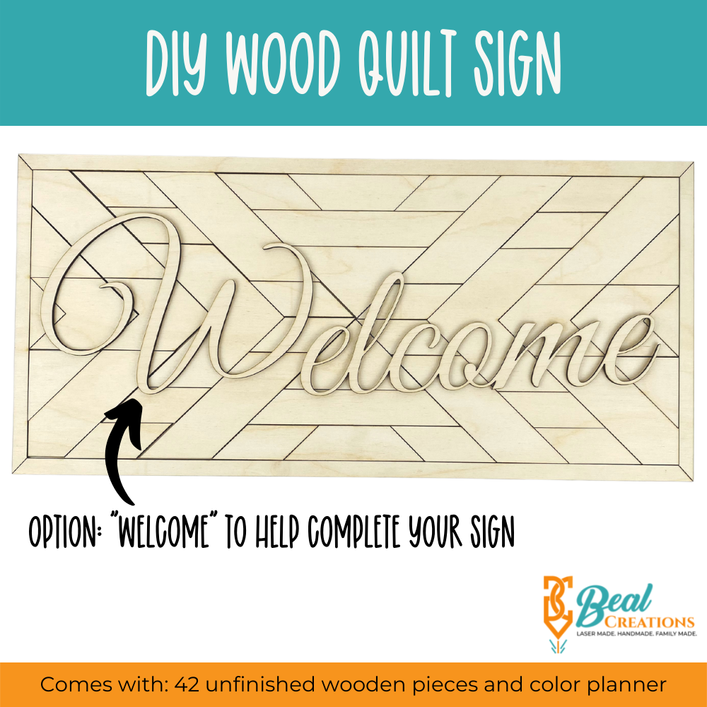 DIY Wood Quilt Sign 3