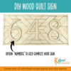 DIY Wood Quilt Sign 4