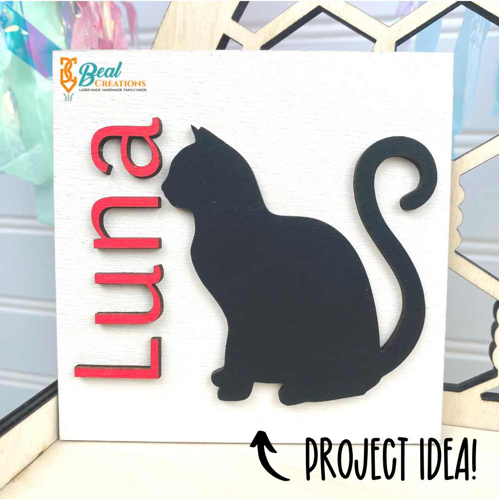 Wooden Blanks Cats Project Idea
