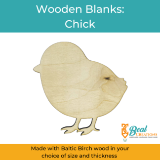 Wooden Blanks Chick
