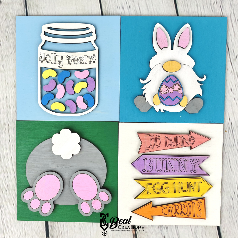 Easter Inserts for Ladder