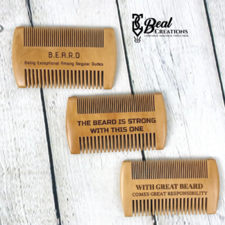 Engraved Beard Combs 1