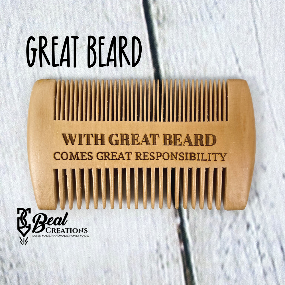 Engraved Beard Combs 3