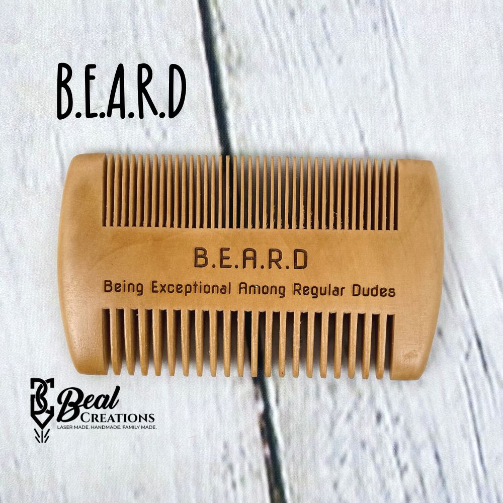 Engraved Beard Combs 5