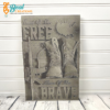Painted Acrylic Home of the Free Brave America 1