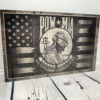 Painted Acrylic POW MIA America 2