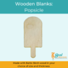 Wooden Cutouts Wooden Blanks Popsicle 1