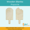 Wooden Cutouts Wooden Blanks Popsicles 1