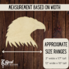 Wooden blanks bald eagle cutout diy 4th of july crafts 2