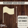 Wooden blanks flag pole cutout diy 4th of july crafts 2
