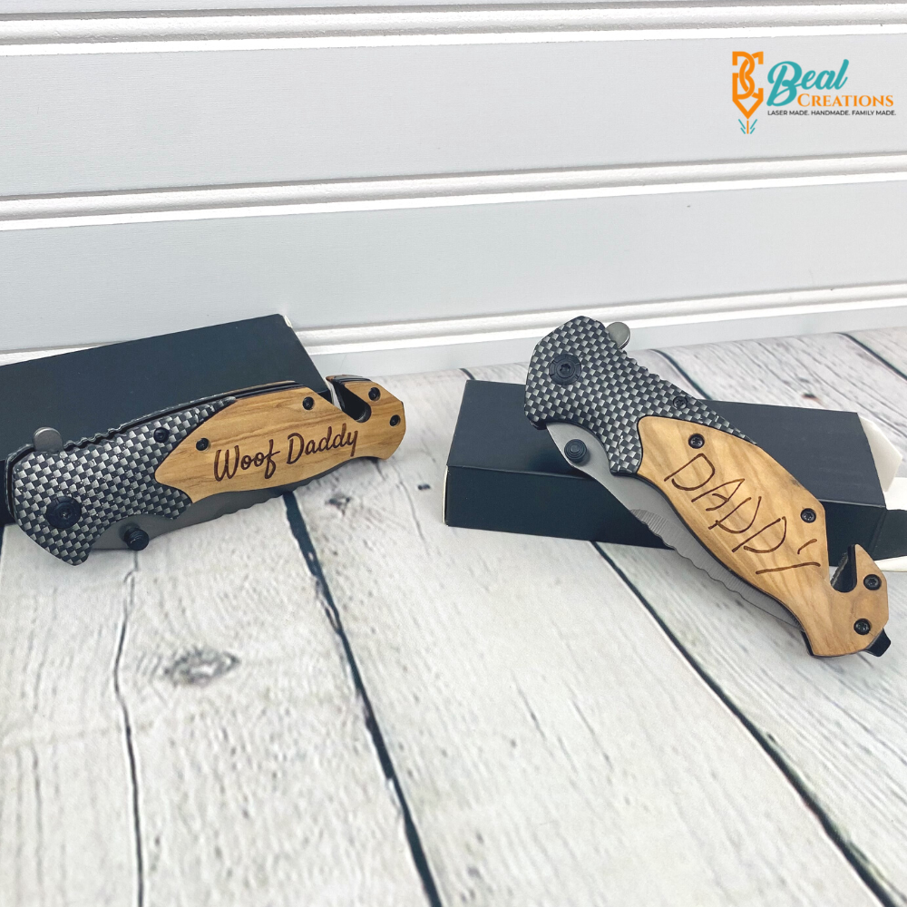 Engraved Pocket Knife
