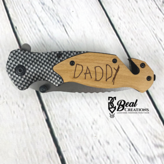 Engraved Pocket Knife