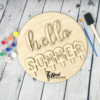 Hello Summer Sign DIY Kit 4