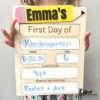 Custom First Day of School Sign 4