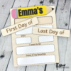Custom Last Day of School Sign 2
