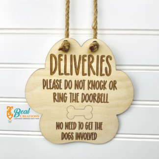 Doorbell Signs Involve the Dogs 1