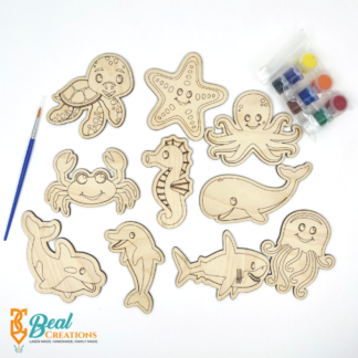 Ocean Animals Paint Kit