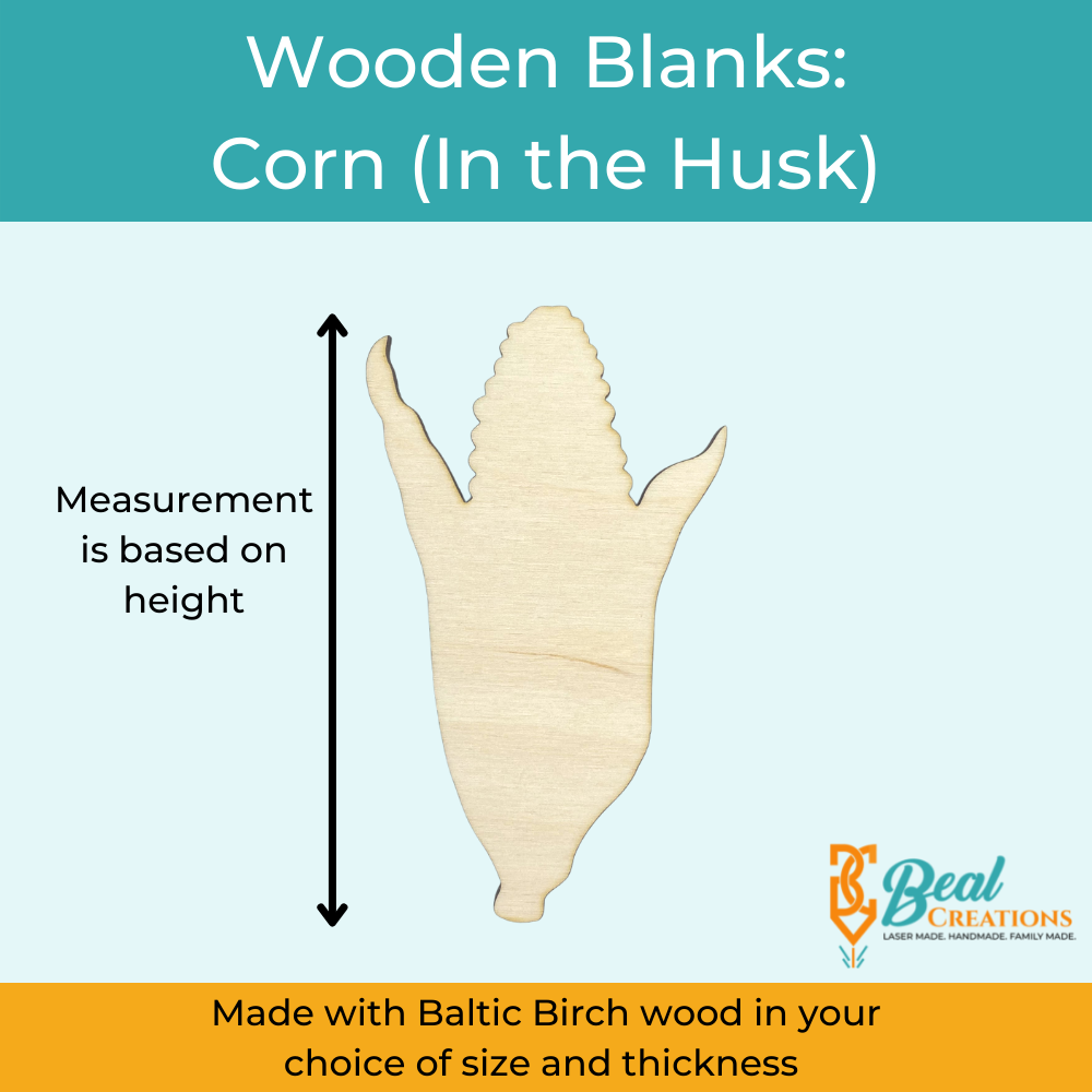 Wood Blanks Wood Cutouts Fall Blanks Corn 2