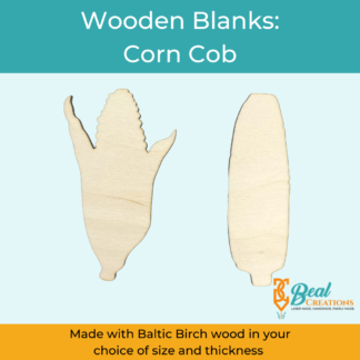 Wood Blanks Wood Cutouts Fall Blanks Corn Cob