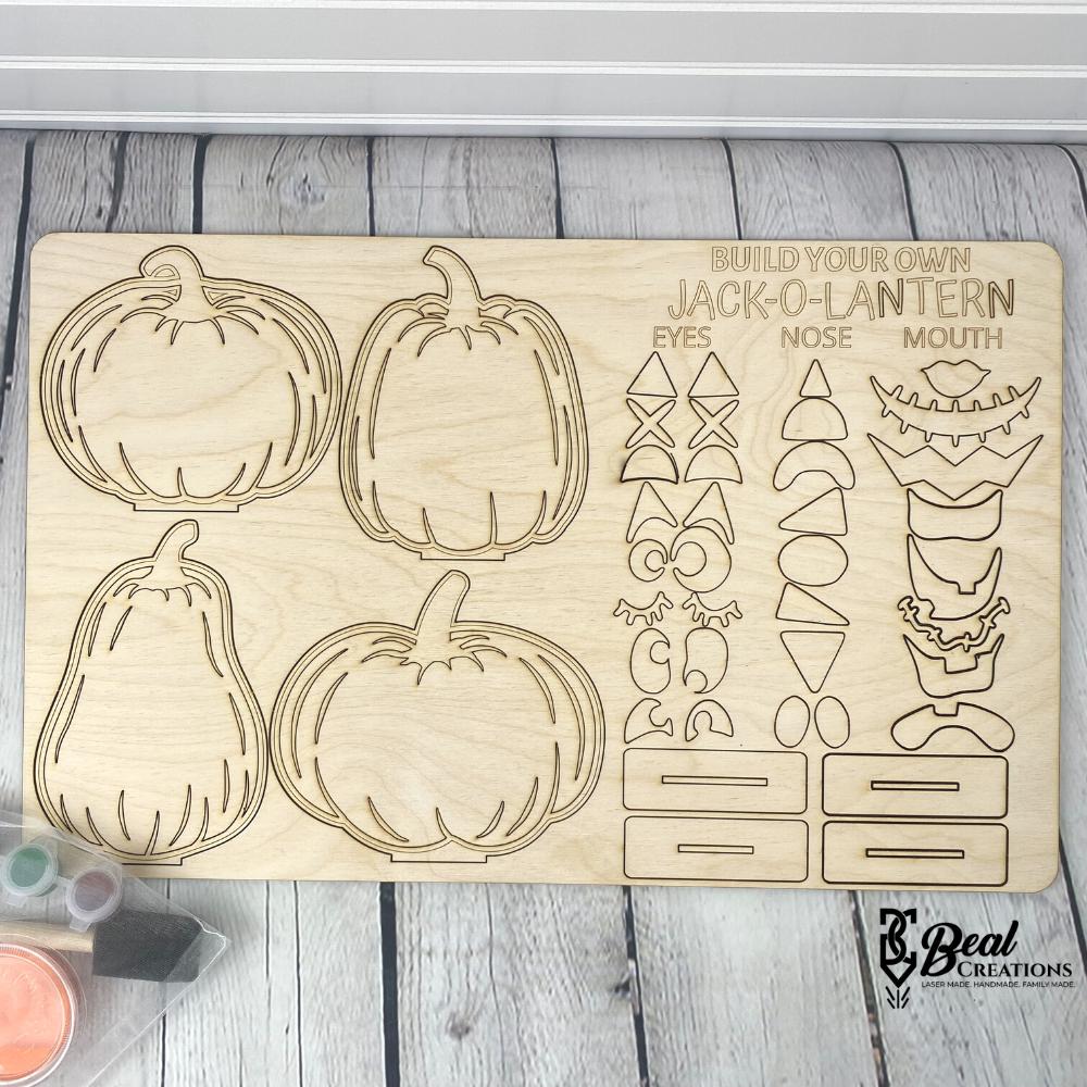 Build Your Own Jack O Lantern 1