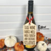 Wine Tag Wine Gift Tag Funny Wine Tag Wine Gift Thanksgiving Humor 1