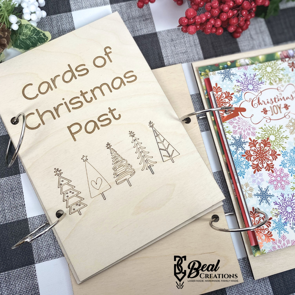 Christmas Card Book Christmas Card Holder 1