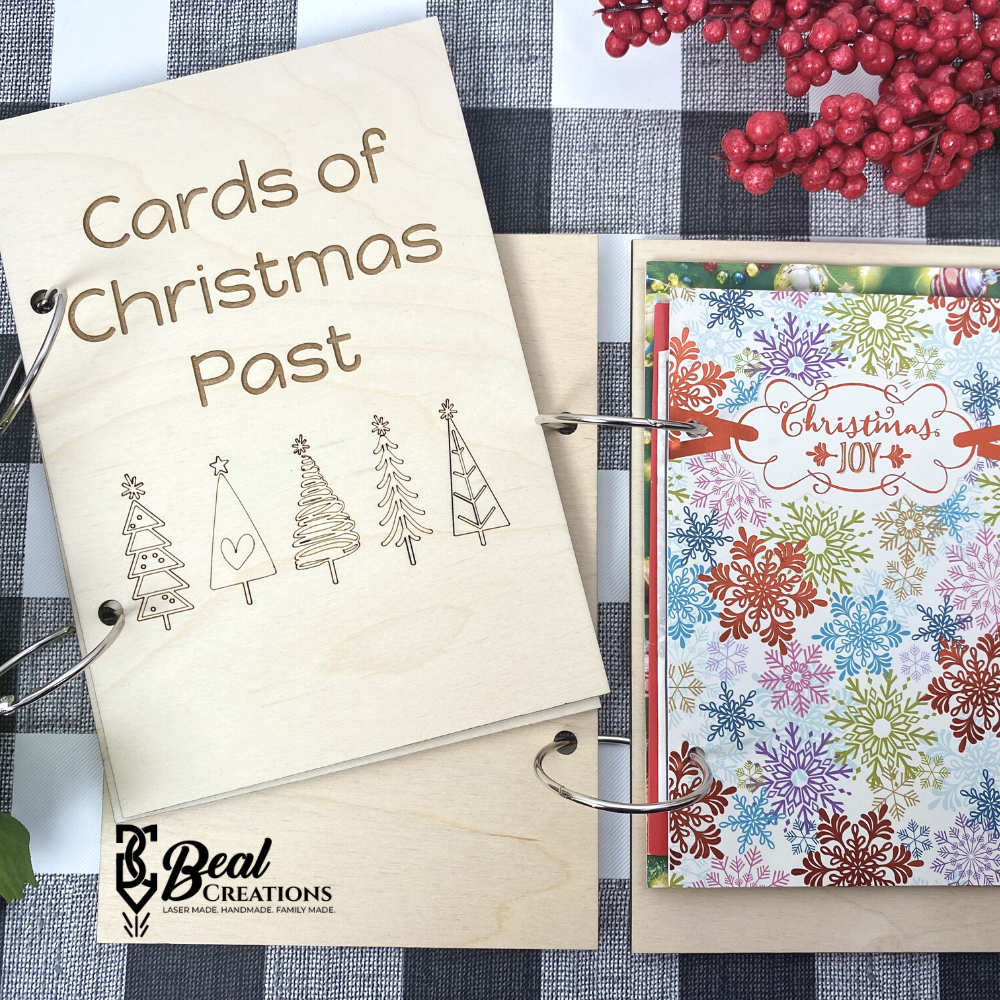 Christmas Card Book Christmas Card Holder 3
