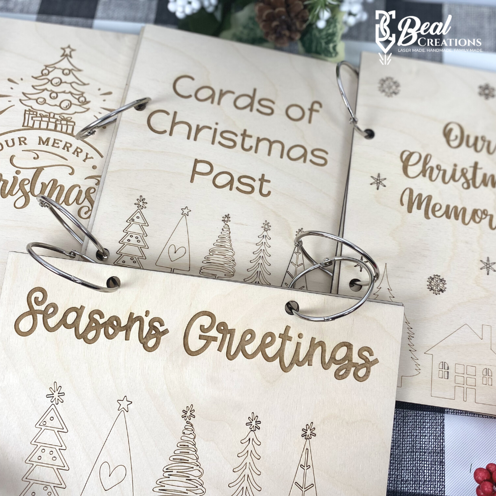 Christmas Card Book Christmas Card Holder 4