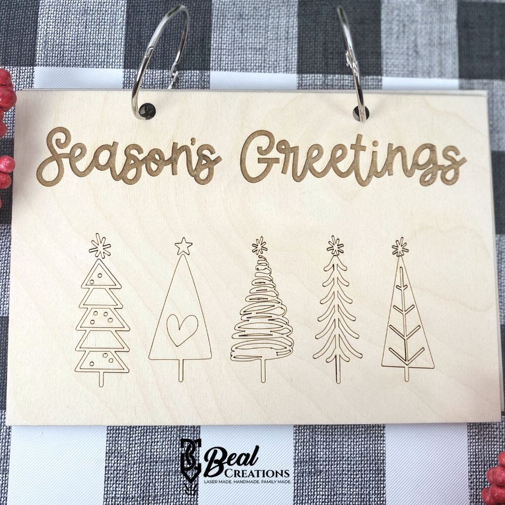 Christmas Card Book Christmas Card Holder 9