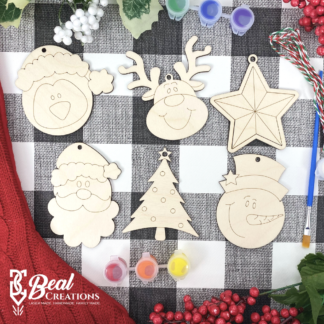 Christmas Ornament Paint Kit Kids Craft DIY Ornament 1