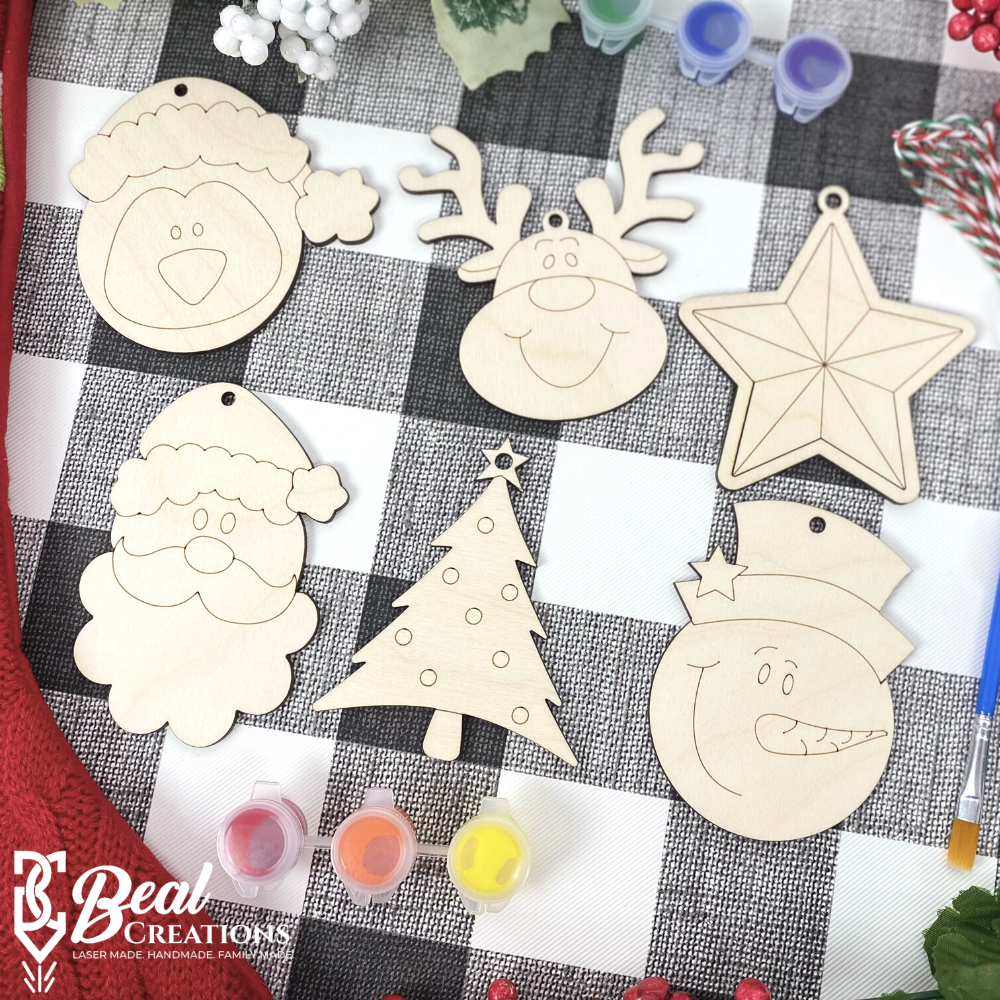 Christmas Ornament Paint Kit Kids Craft DIY Ornament 3