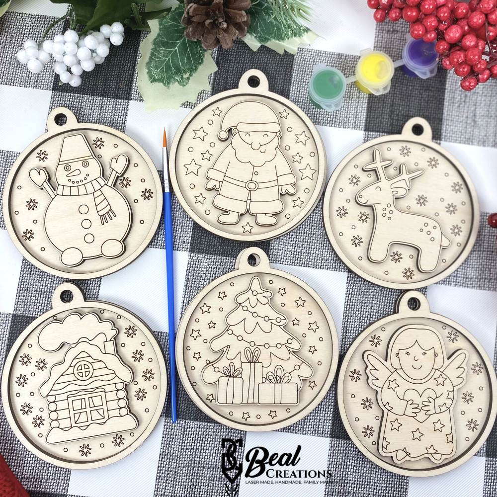 Christmas Ornaments DIY Kit Kids Ornament Craft 2