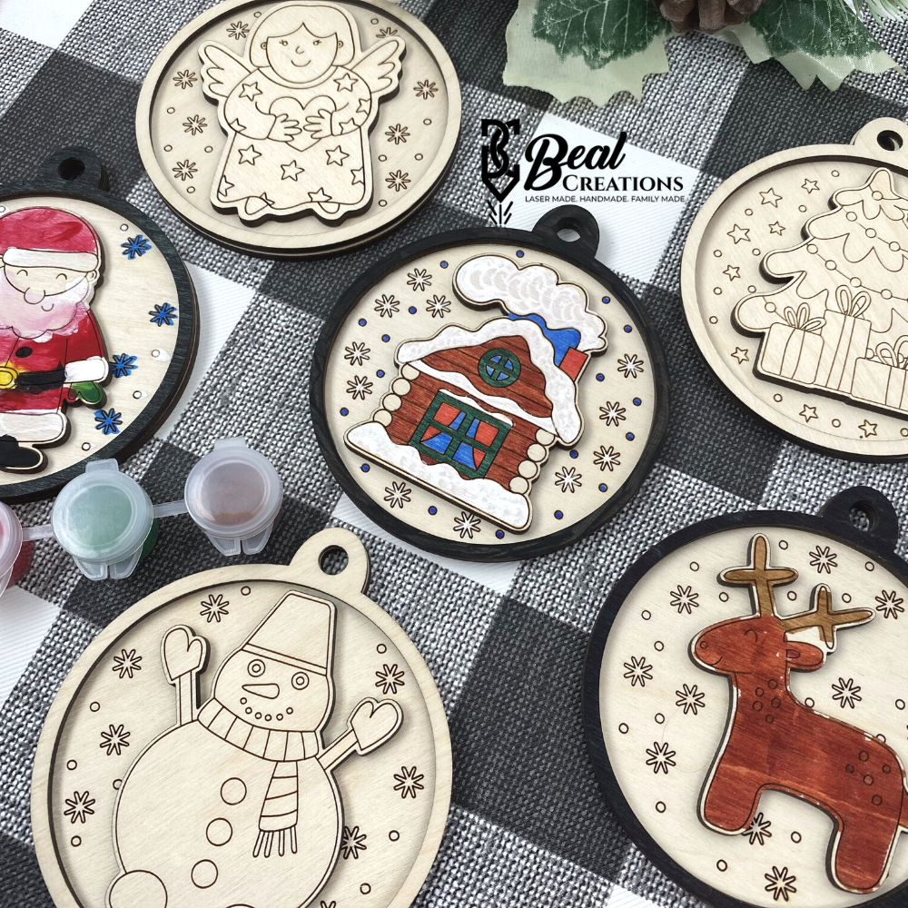 Christmas Ornaments DIY Kit Kids Ornament Craft 4