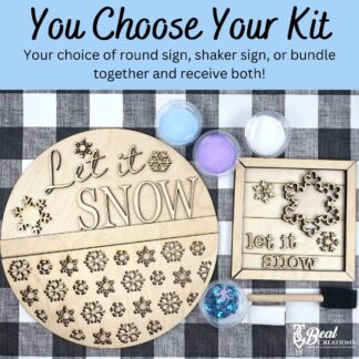 Let It Snow DIY Paint Kit 1