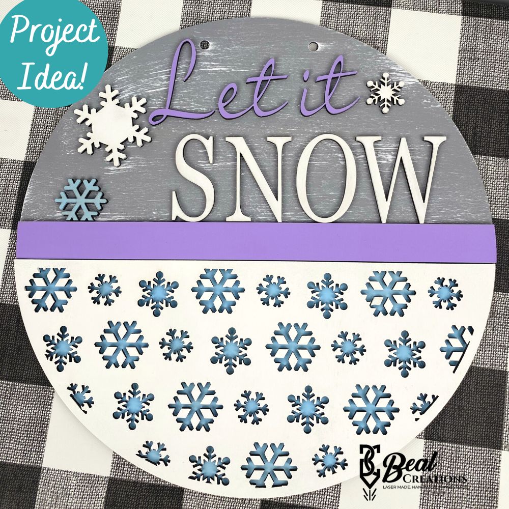 Let It Snow DIY Paint Kit 4