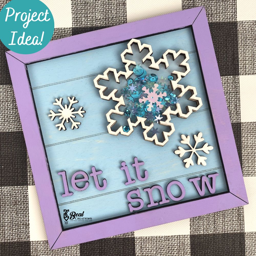 Let It Snow DIY Paint Kit 5
