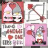 Valentine Gnome Leaning Ladder Tiles Inserts 2