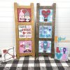 Valentine Leaning Ladder Inserts Valentines Decor Love is in the Air Gnomes