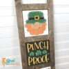 St Patricks Day Leaning Ladder Tiles Inserts Finished 2