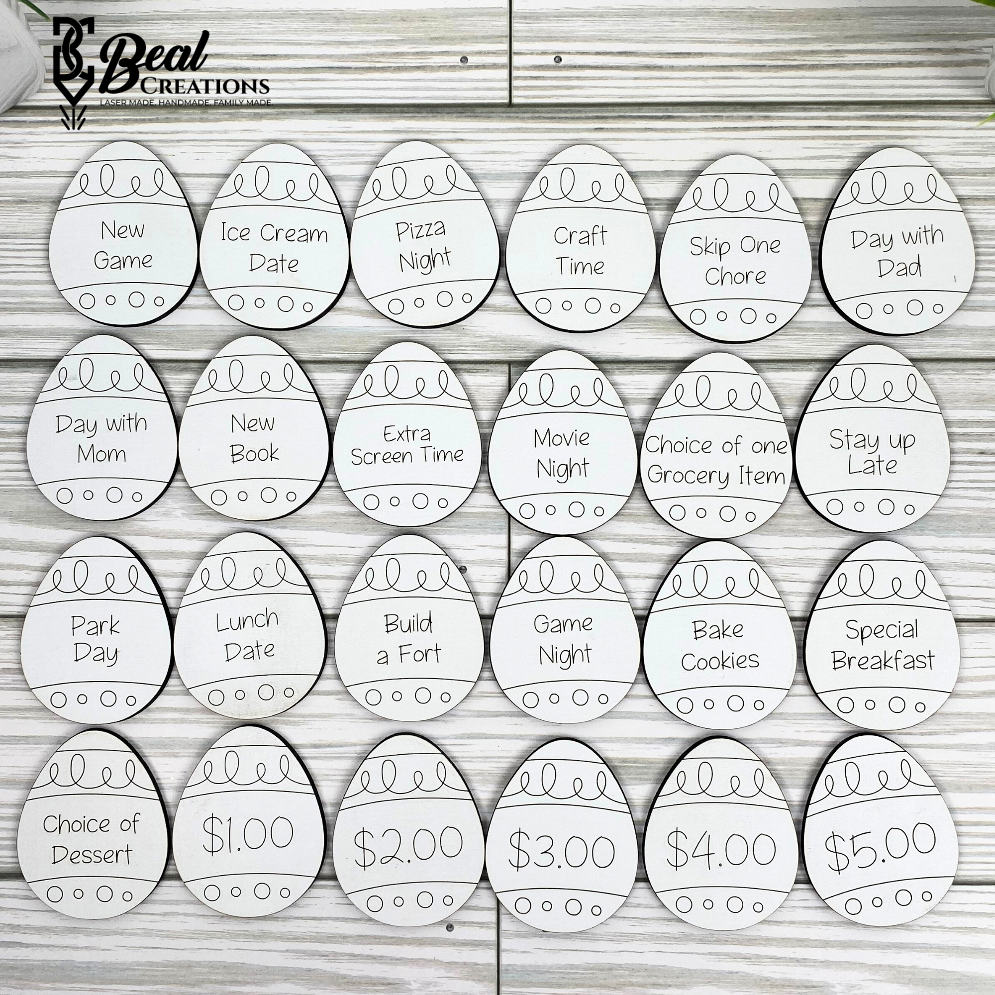 Easter Tokens Non Candy Alternative Kids Egg Fillers Basket Stuffers Gift Ideas 1