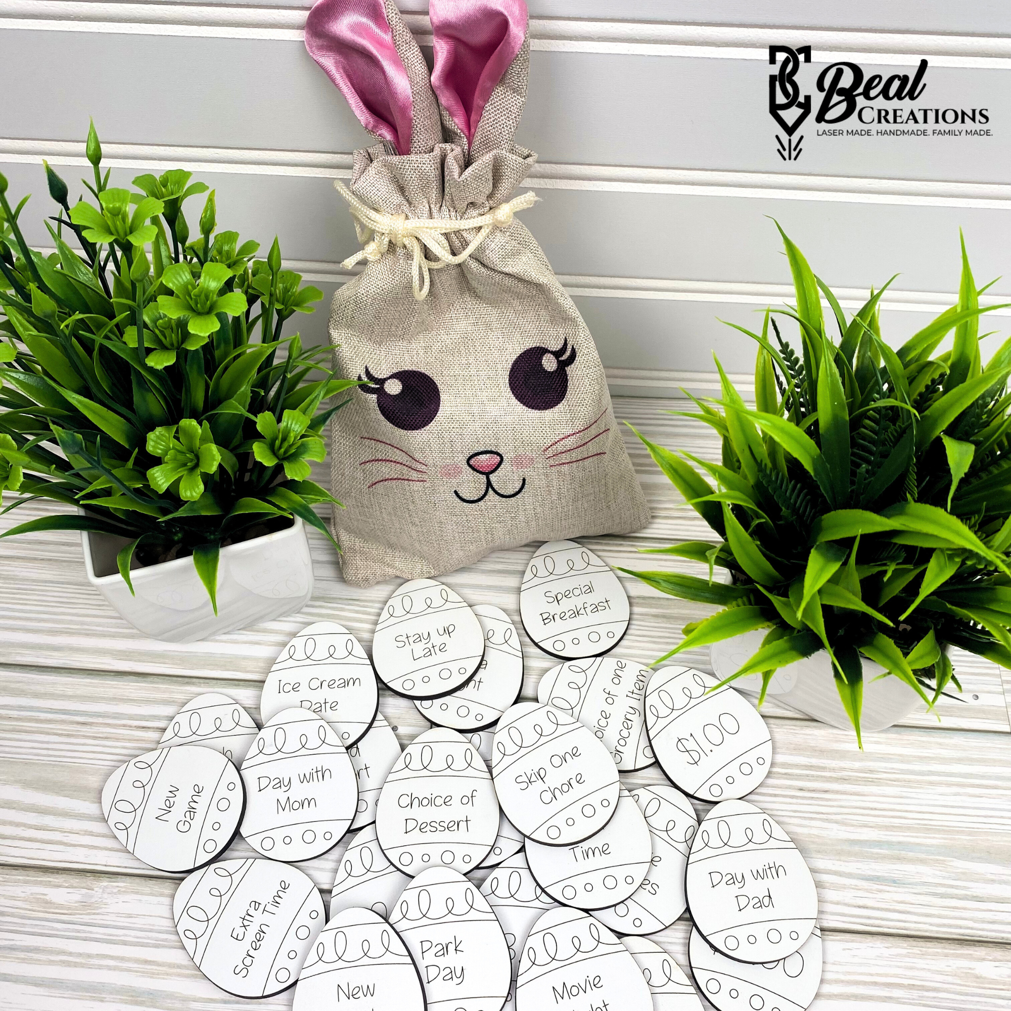 Easter Tokens Non Candy Alternative Kids Egg Fillers Basket Stuffers Gift Ideas 3