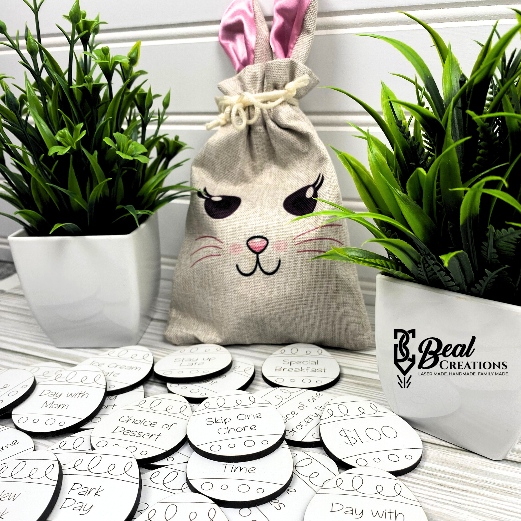 Easter Tokens Non Candy Alternative Kids Egg Fillers Basket Stuffers Gift Ideas 4